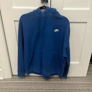 Nike blue hoodie XL